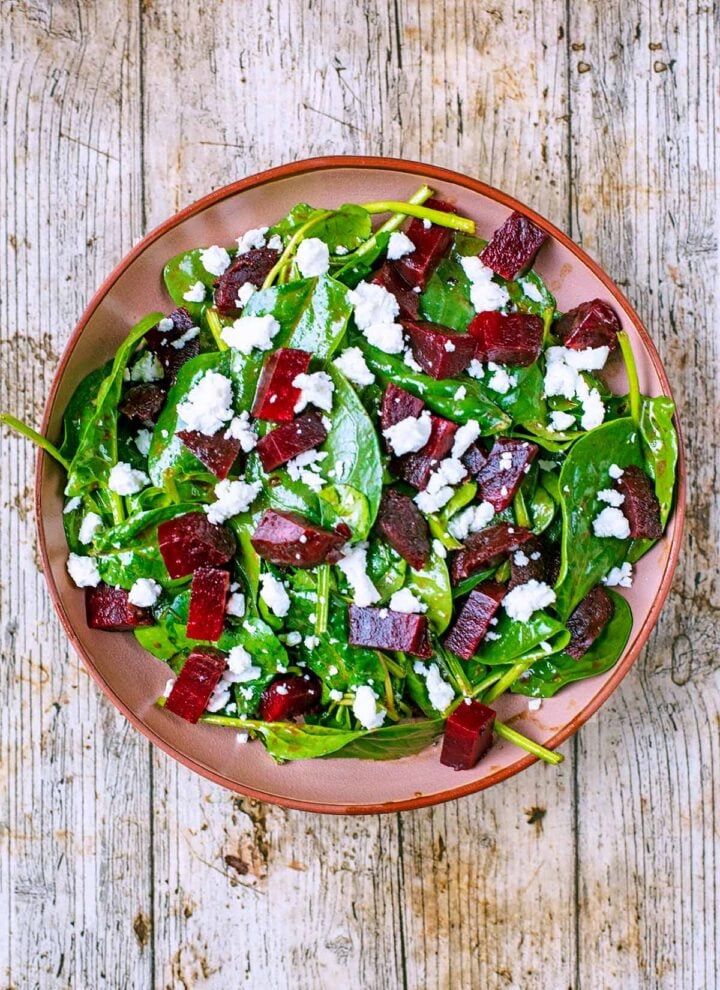 Beetroot and Goat's Cheese Salad Hungry Healthy Happy