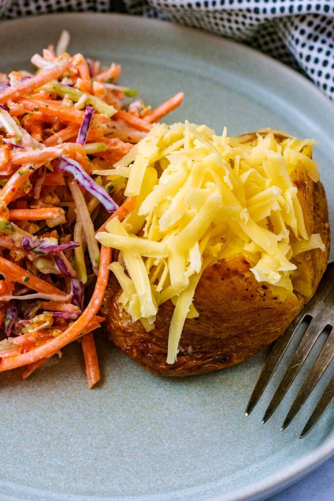 Air Fryer Jacket Potato Hungry Healthy Happy