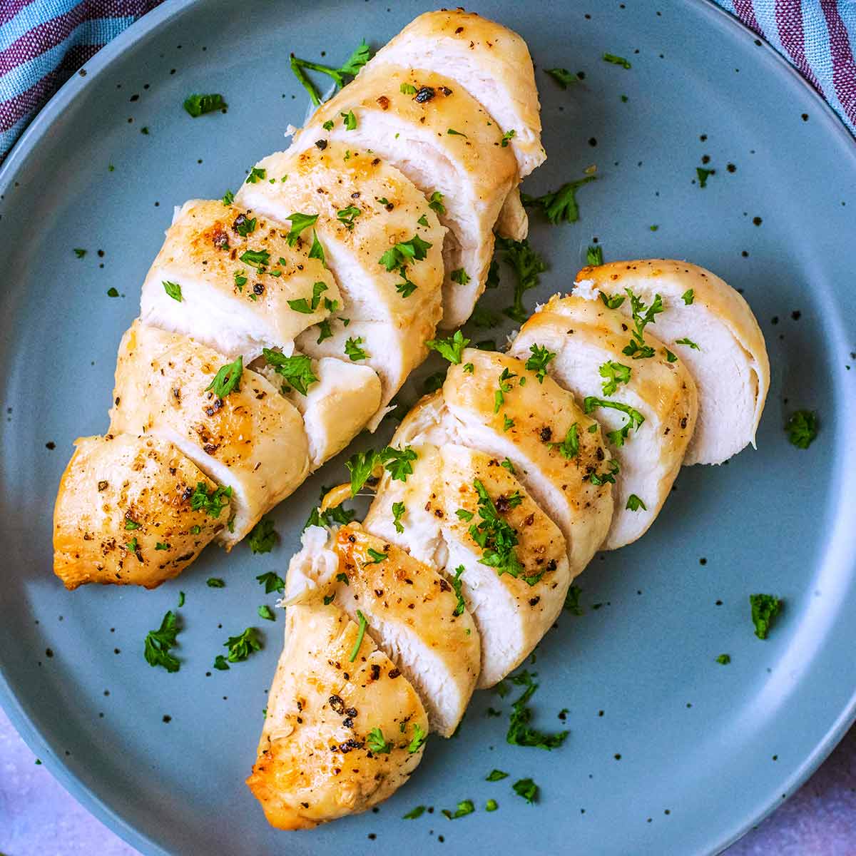 Air Fryer Chicken Breasts - juicy every time! Recipe - Rachel Cooks®