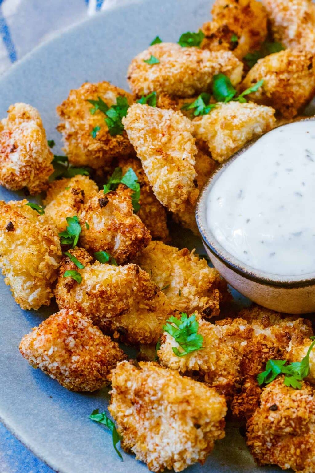 Air Fryer Popcorn Chicken Hungry Healthy Happy