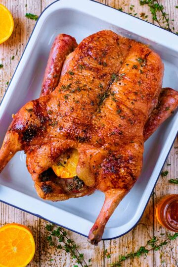 Honey Roast Duck - Hungry Healthy Happy