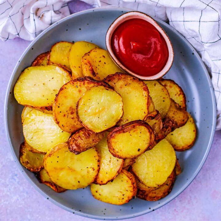 Air Fryer Jacket Potato Hungry Healthy Happy