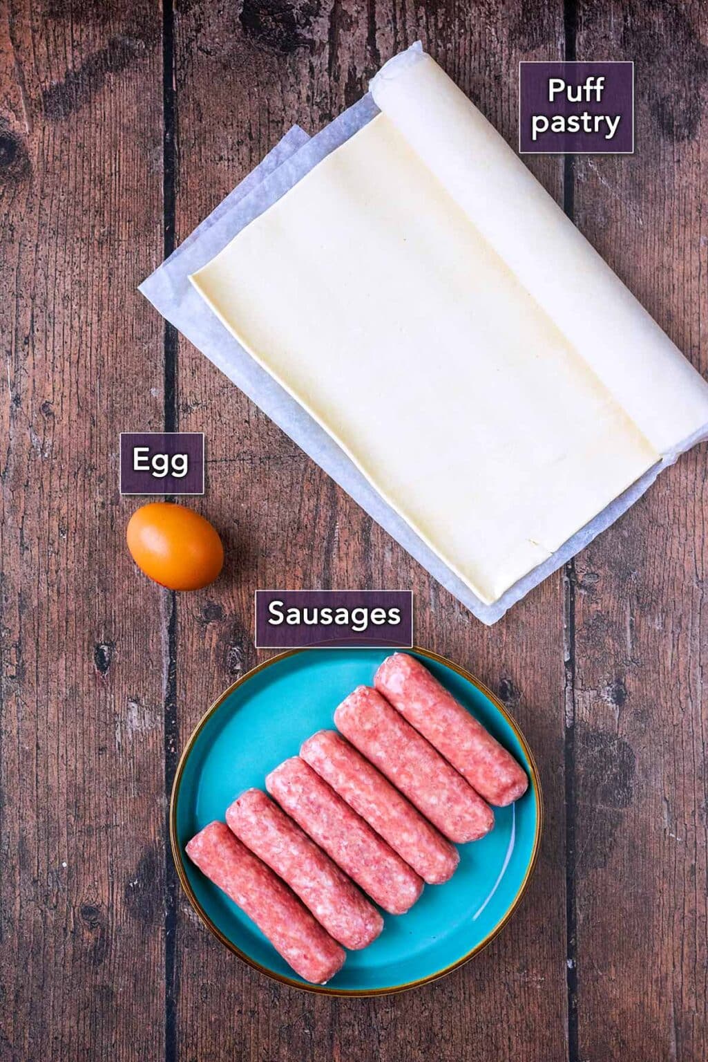 Easy Sausage Rolls - Hungry Healthy Happy