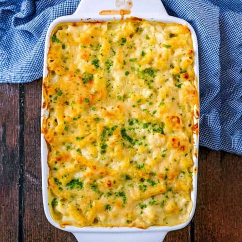 Vegetable Pasta Bake - Hungry Healthy Happy