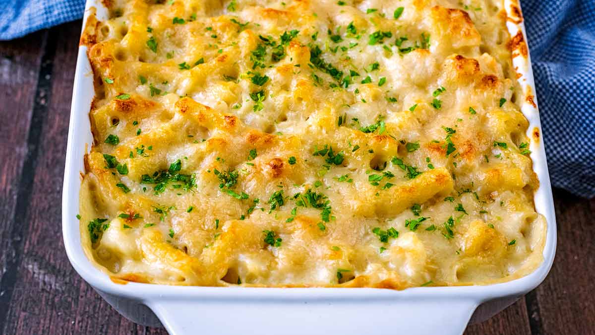 Cauliflower Mac And Cheese - Hungry Healthy Happy