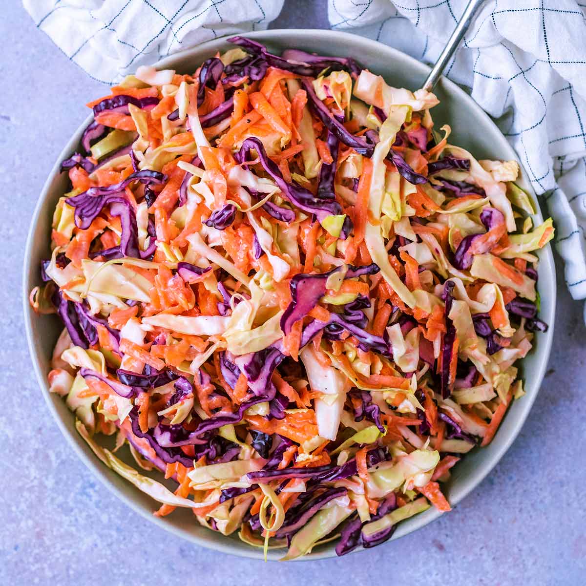 The Best Homemade Coleslaw Recipe (In Under 15 Minutes!)
