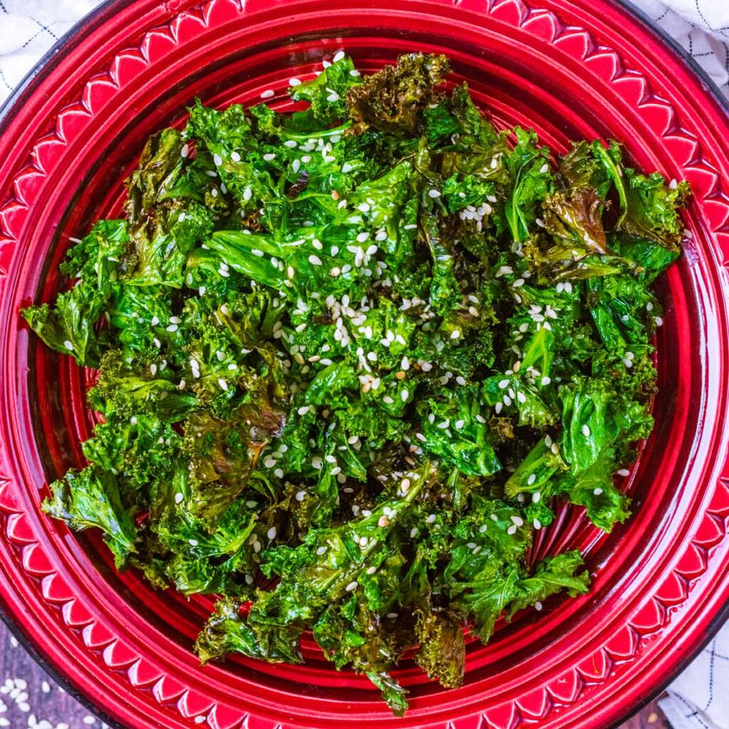 Air Fryer Kale Hungry Healthy Happy