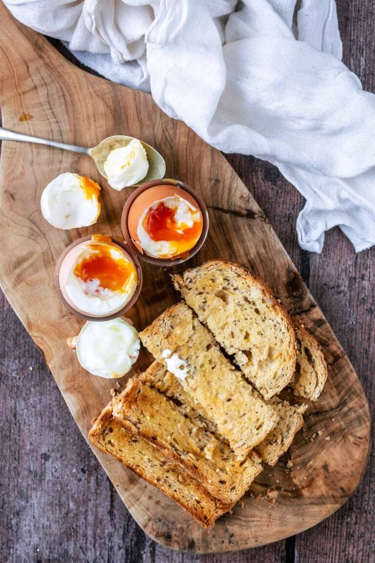 Dippy Eggs with Soldiers Hungry Healthy Happy