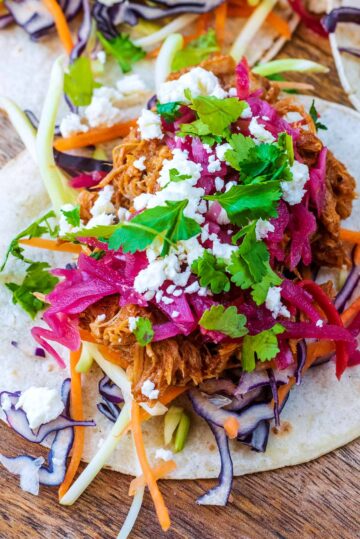 Pulled Pork Tacos - Hungry Healthy Happy