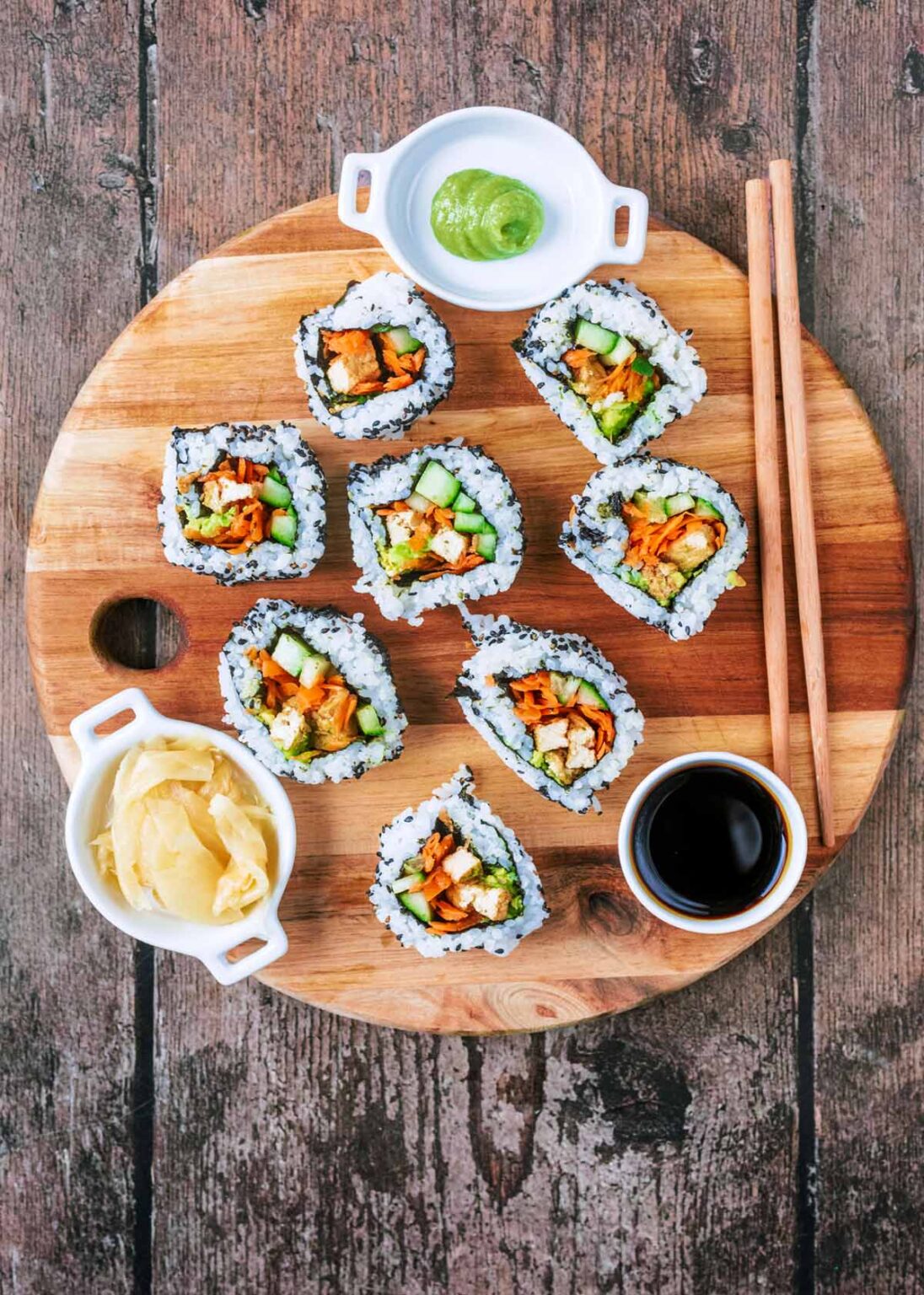 Vegan Sushi - Hungry Healthy Happy