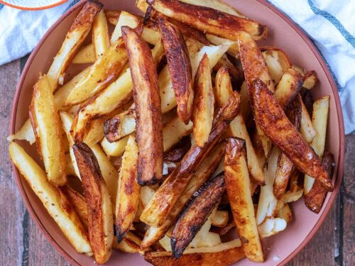 Homemade oven deals chips