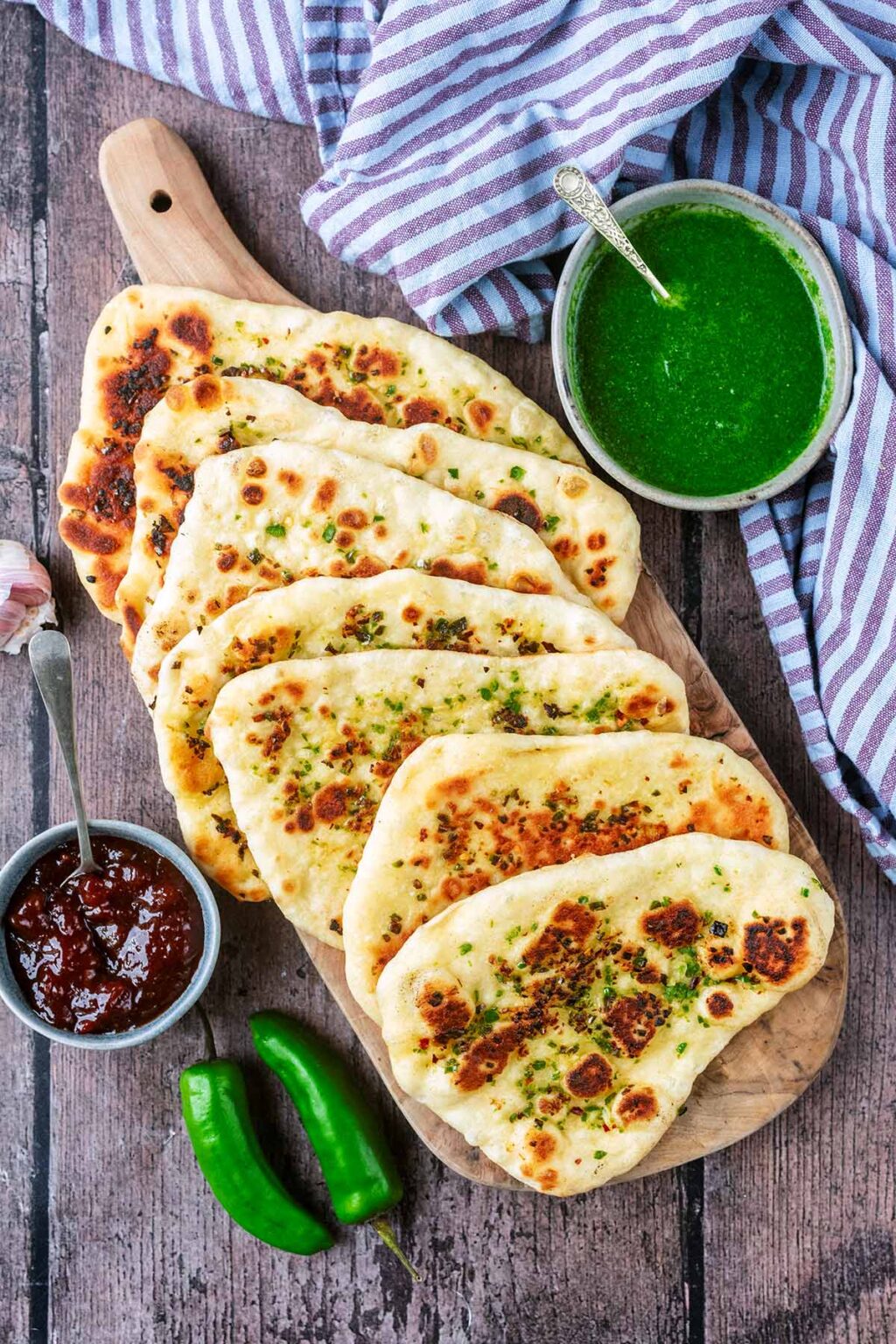 Chilli Naan - Hungry Healthy Happy