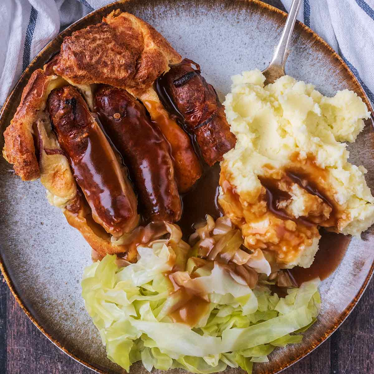 Honey and Mustard Sausage Tray Bake Hungry Healthy Happy