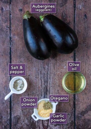 Air Fryer Aubergine - Hungry Healthy Happy