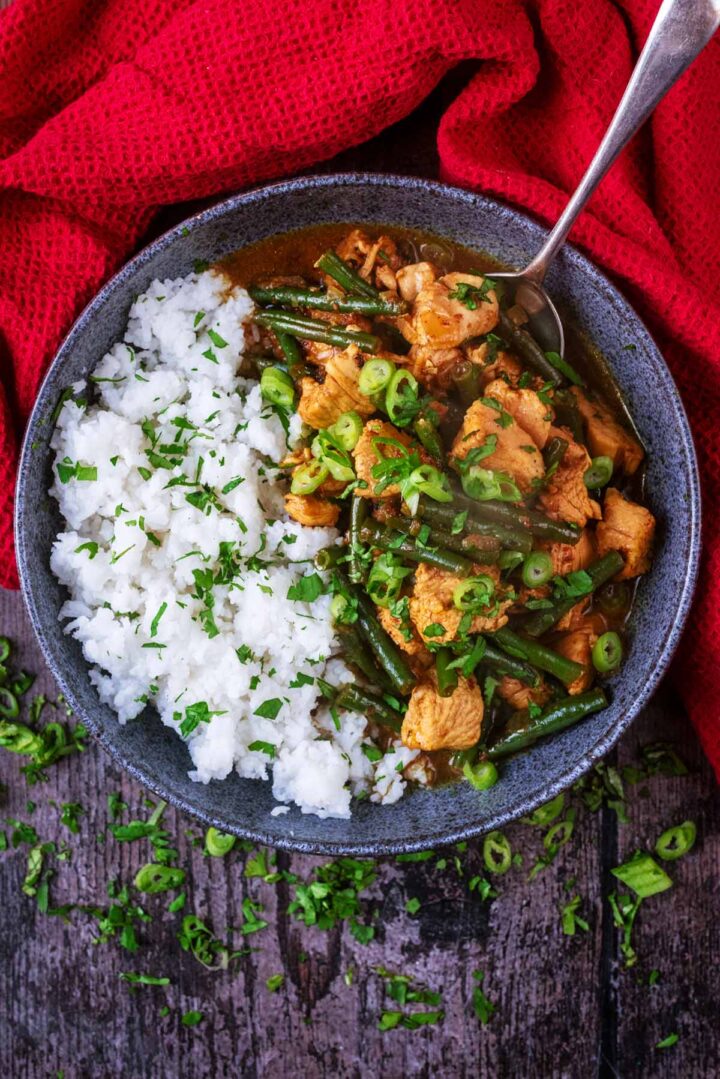 Chinese Chicken Curry - Hungry Healthy Happy