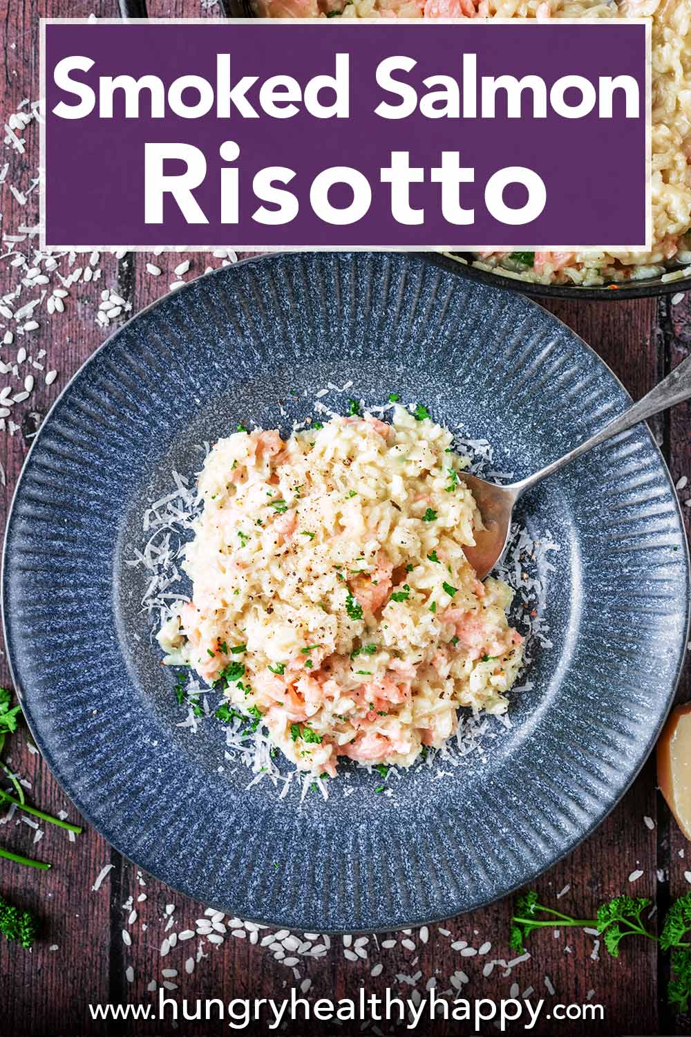 Salmon Risoto Smoked Salmon Risotto - Hungry Healthy Happy