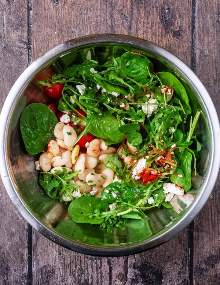 Butter Bean Salad - Hungry Healthy Happy