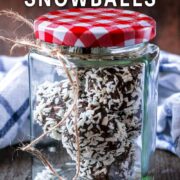 Protein snowballs with a text overlay title.