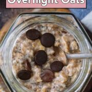 Craving cookie dough for breakfast? With this Healthy Cookie Dough Overnight Oats recipe, you can enjoy all the sweet flavor with a nutritious twist! Made with oats, milk, Greek yogurt, and nut butter, this recipe is naturally sweetened and packed with protein from chia seeds and optional protein powder. It's the perfect balance of indulgent taste and healthy fuel, making it a breakfast you'll want to enjoy again and again. Plus, it’s easy to prep the night before for a quick, protein-packed start to your day!