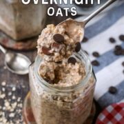 Craving cookie dough for breakfast? With this Healthy Cookie Dough Overnight Oats recipe, you can enjoy all the sweet flavor with a nutritious twist! Made with oats, milk, Greek yogurt, and nut butter, this recipe is naturally sweetened and packed with protein from chia seeds and optional protein powder. It's the perfect balance of indulgent taste and healthy fuel, making it a breakfast you'll want to enjoy again and again. Plus, it’s easy to prep the night before for a quick, protein-packed start to your day!