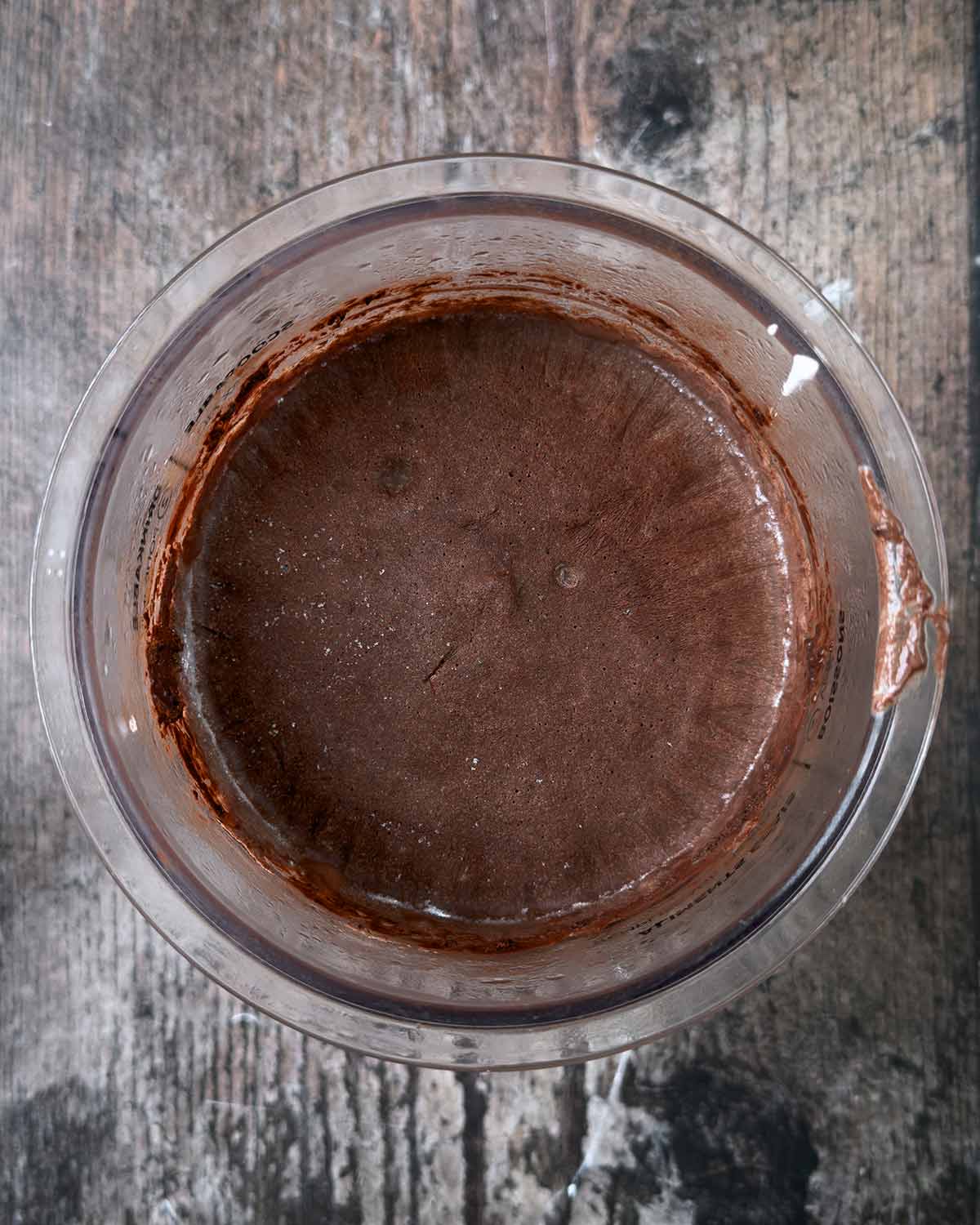 The tub after 12 hours of freezing.